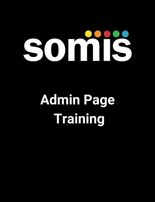 SOMIS - Admin Page Training